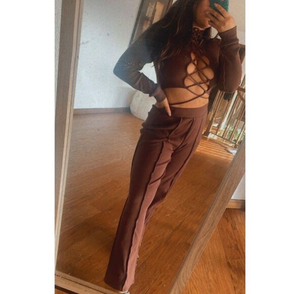 Brown lounge set - Picture 1 of 9